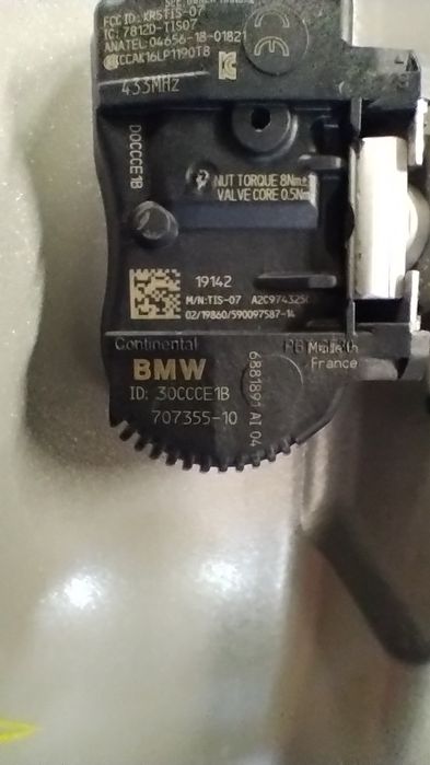 5x112 17 felgi oryginał BMW 2 f 45 f46 z czujnikami ciśnienia powietrz
