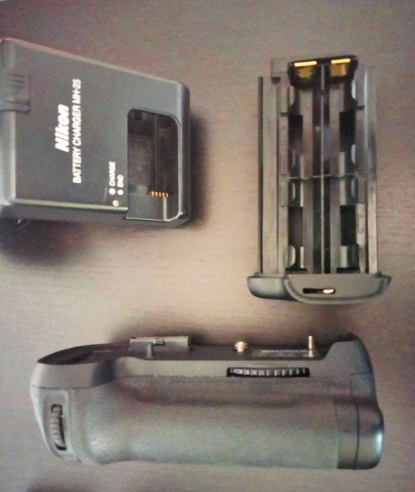 Nikon D800 como nova lentes battery grip mochila tripé