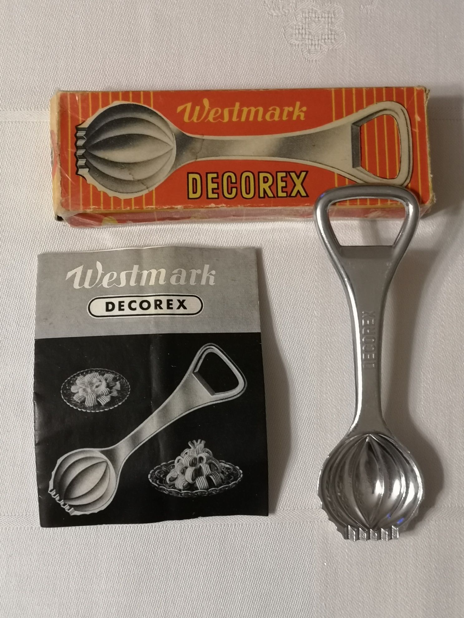 Westmark Dekorex dekorator lokówka do masła vintage retro UNIKAT