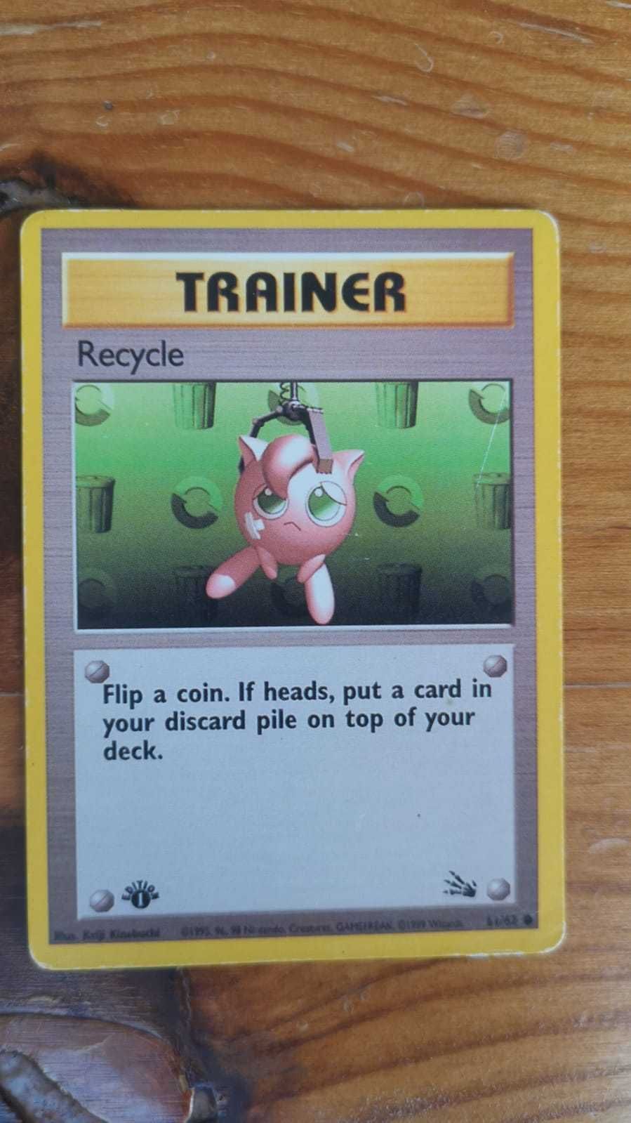 Cartas Pokemon - 1ª edição