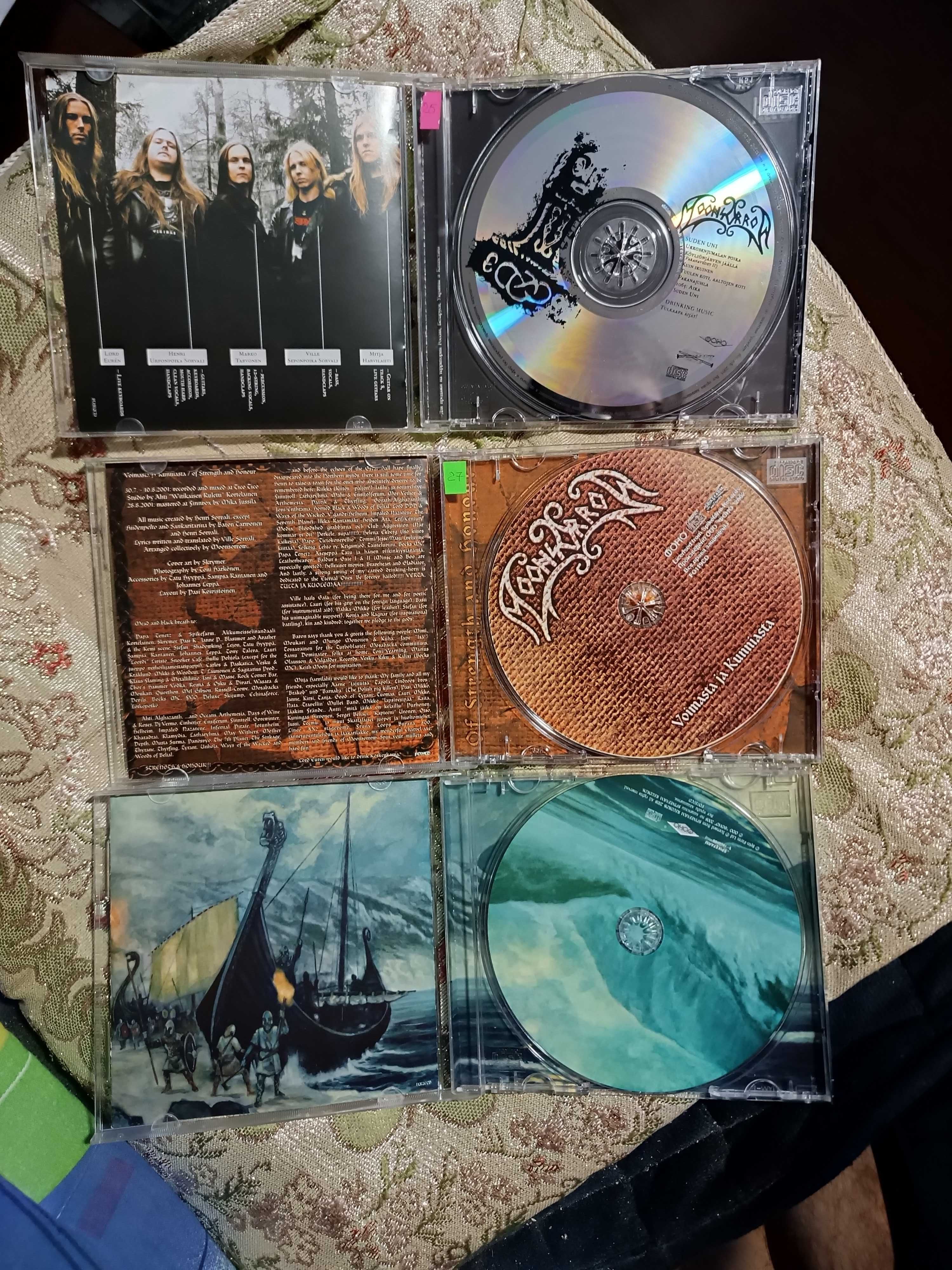 Лицензионные CD группы Moonsorrow
