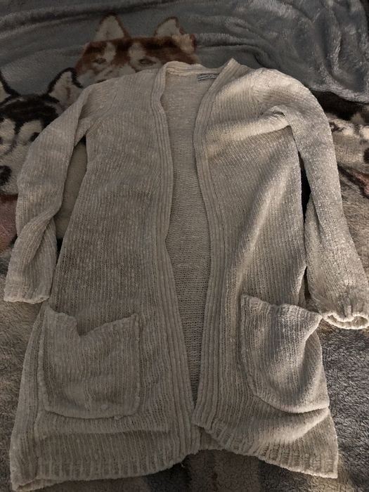 Swetr biały Reserved rozmiar 164