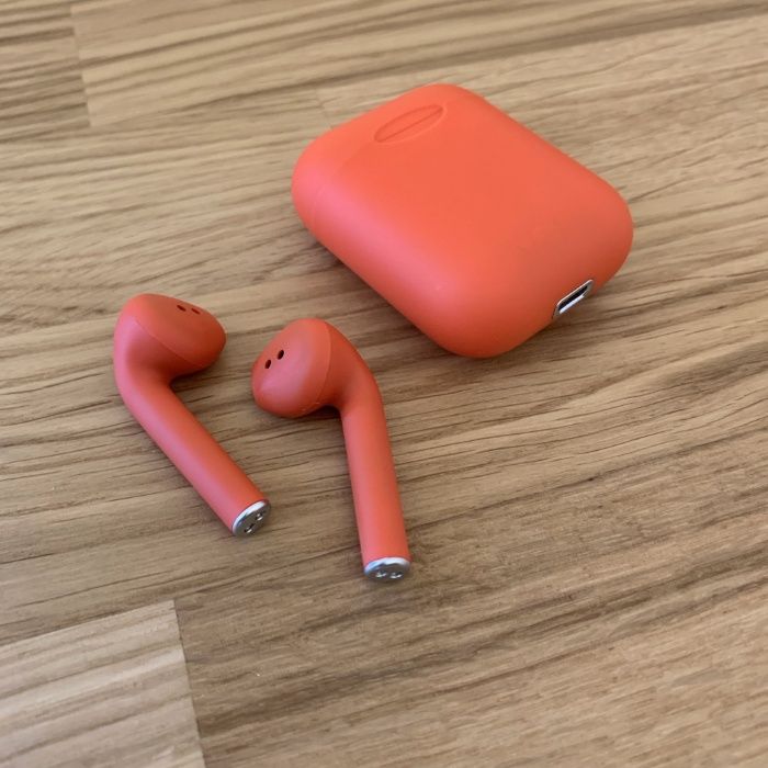 Акція i12 Inpods Сенсорні Бездротові Навушники Bluetooth Червоний