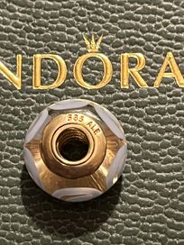 Złoty 585 charms murano Pandora