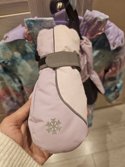 Kurtka + spodnie + rekawiczki zimowe