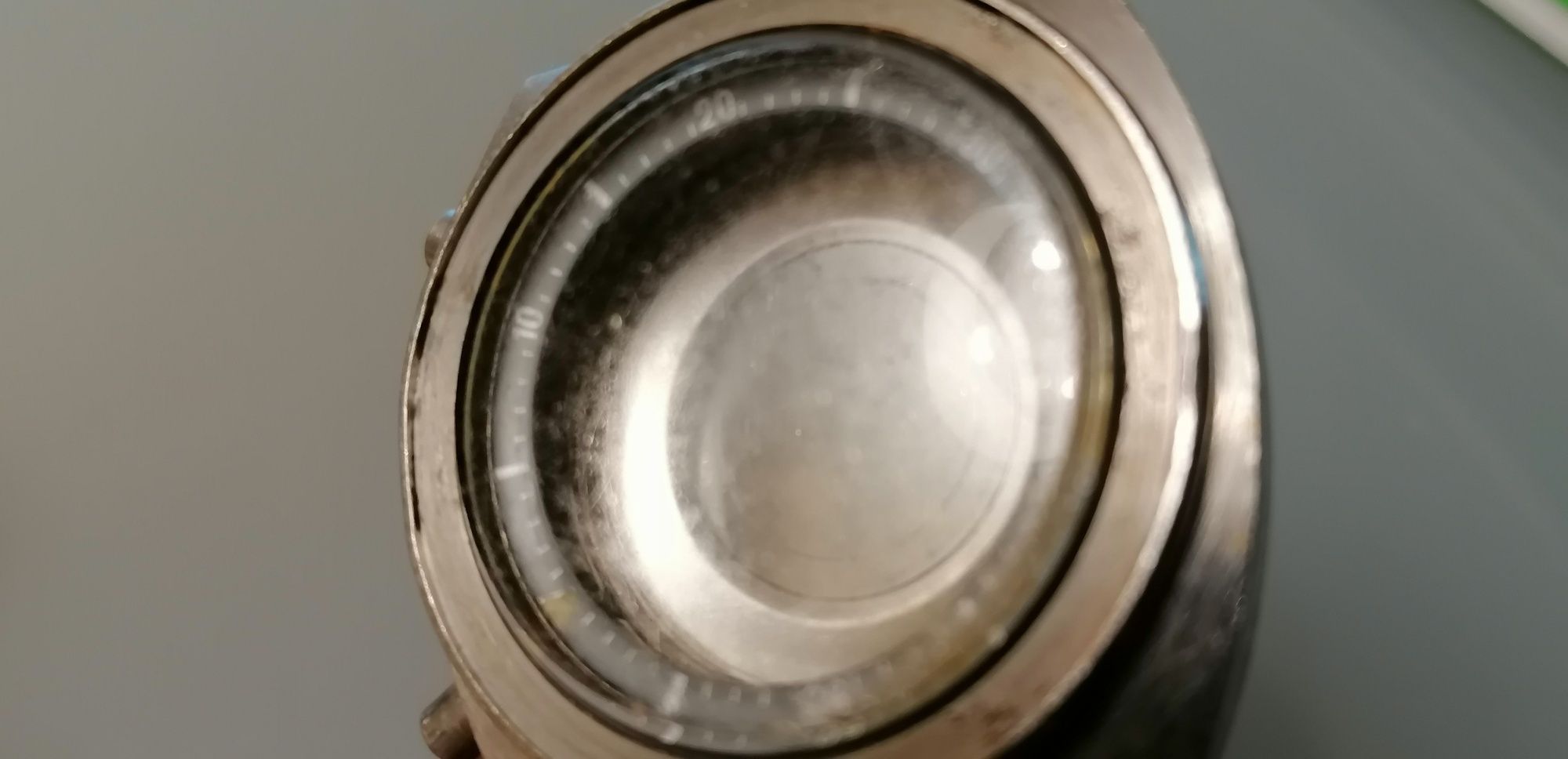 Caixa aço de cronógrafo