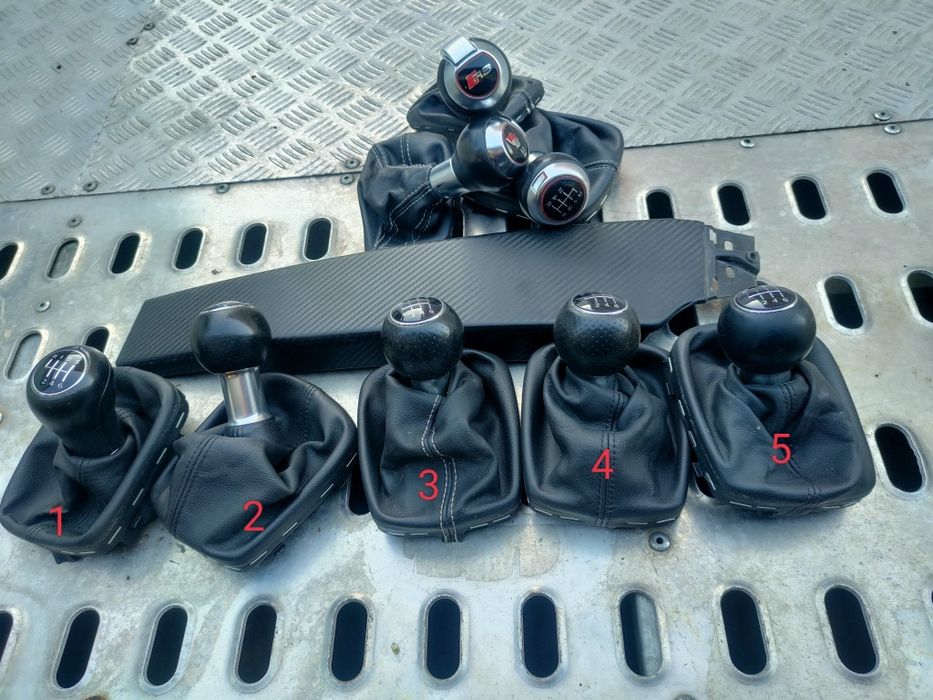 Audi A3 S3 RS3 Sline 8P gałka zmiany biegów mieszek części lift DSG S