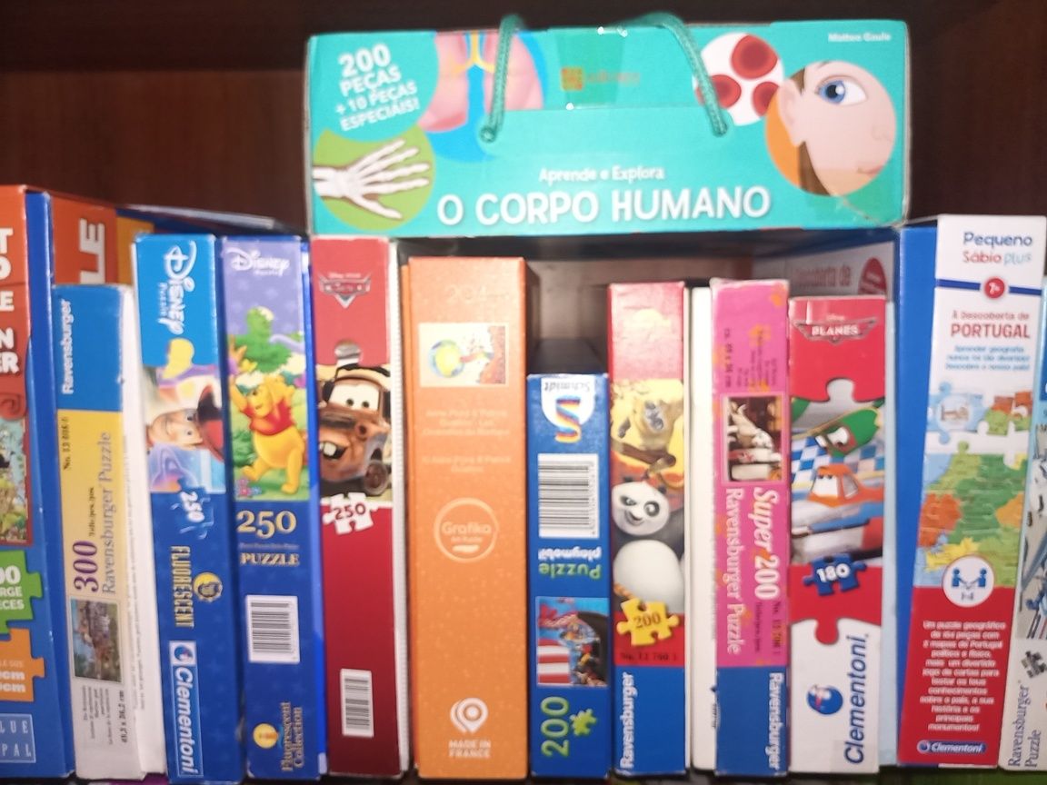 Puzzles de 100  até 1000 peças