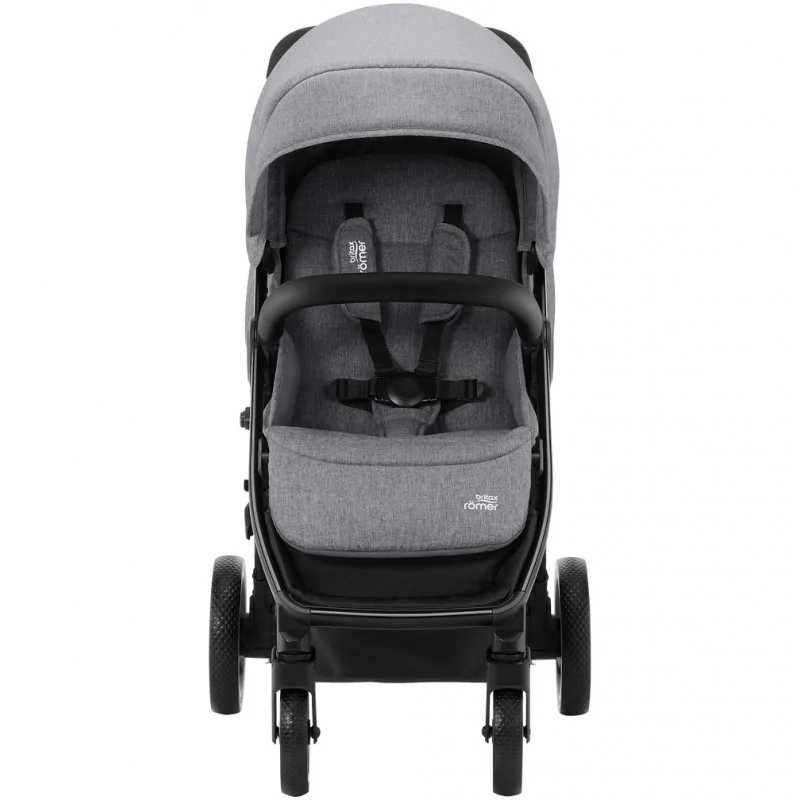 Wózek spacerowy BRITAX ROMER B-Agile R Elephant Grey / Black Handle