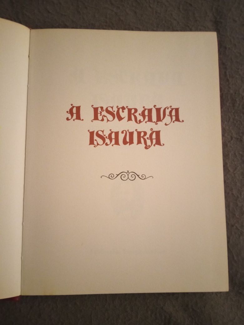 Livro" A Escrava Isaura" Usado