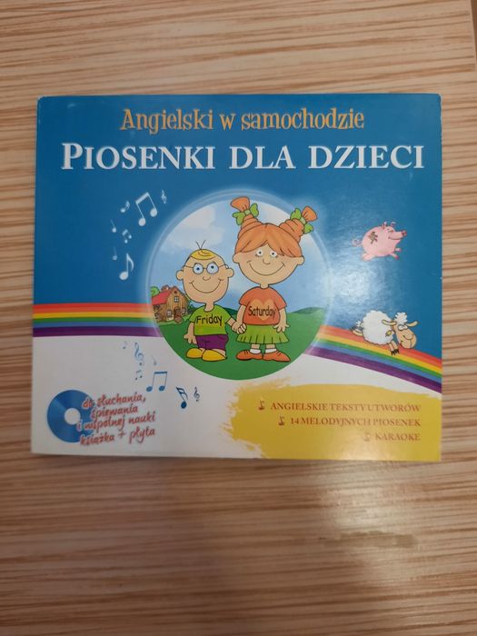 CD piosenki dla dzieci angielski dla dzieci