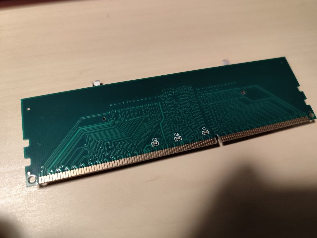adapter sodimm DDR3 do podłączenia pamięci laptopowej do PC