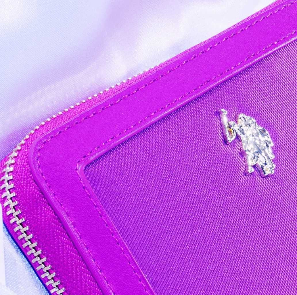 U.S. POLO ASSN. portfel damski różowy złoty średni ck prl tommy prada