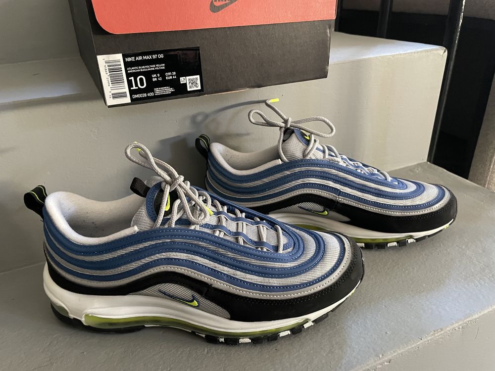 Buty Air Max 97 OG atlantic blue voltage yellow