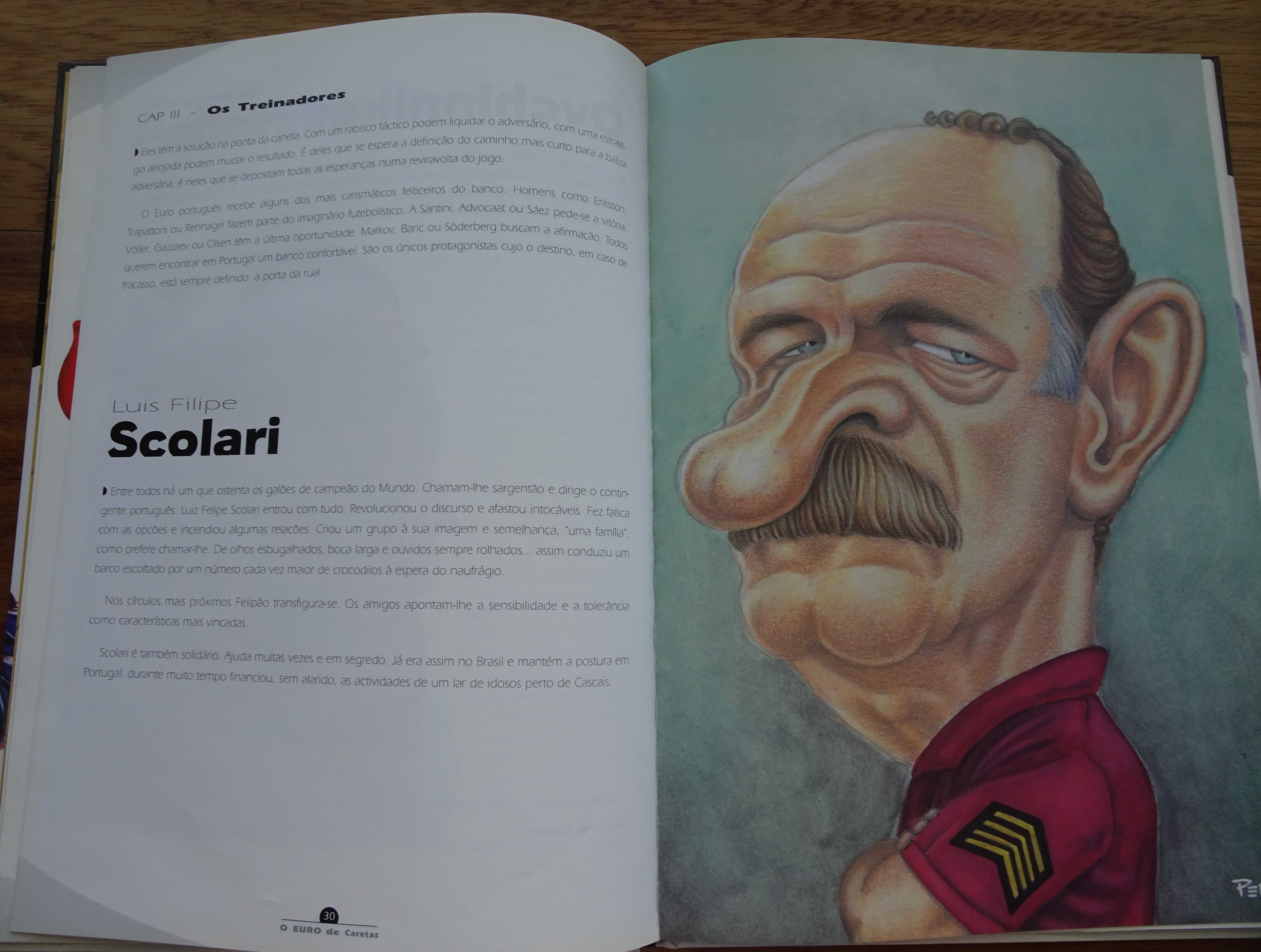 O Euro de Caretas - Portugal 2004 (50 Histórias Caricaturas)