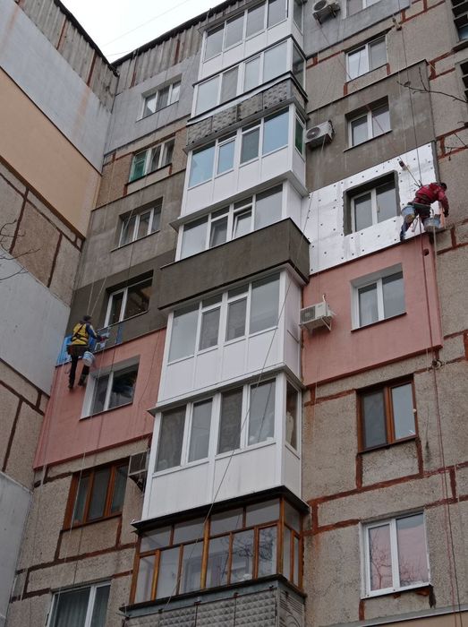 Утеплення фасадів квартир