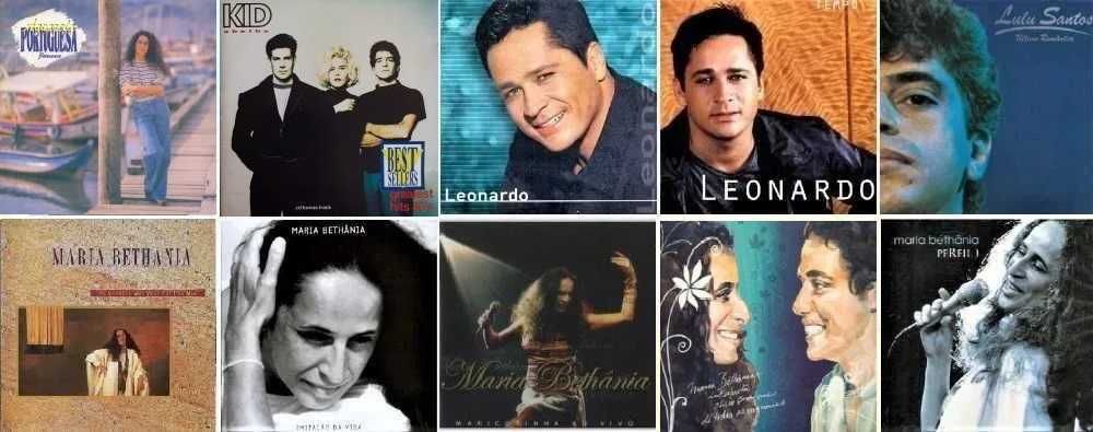 85 CDs - Música Brasileira - Raros - Muito Bom Estado