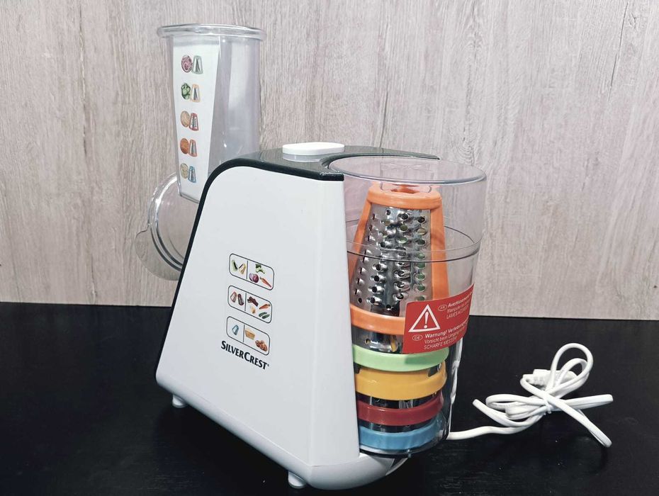 Терка овочерізка електрична SilverCrest SGR 150 D1 5в1 150 Вт Уцінка !