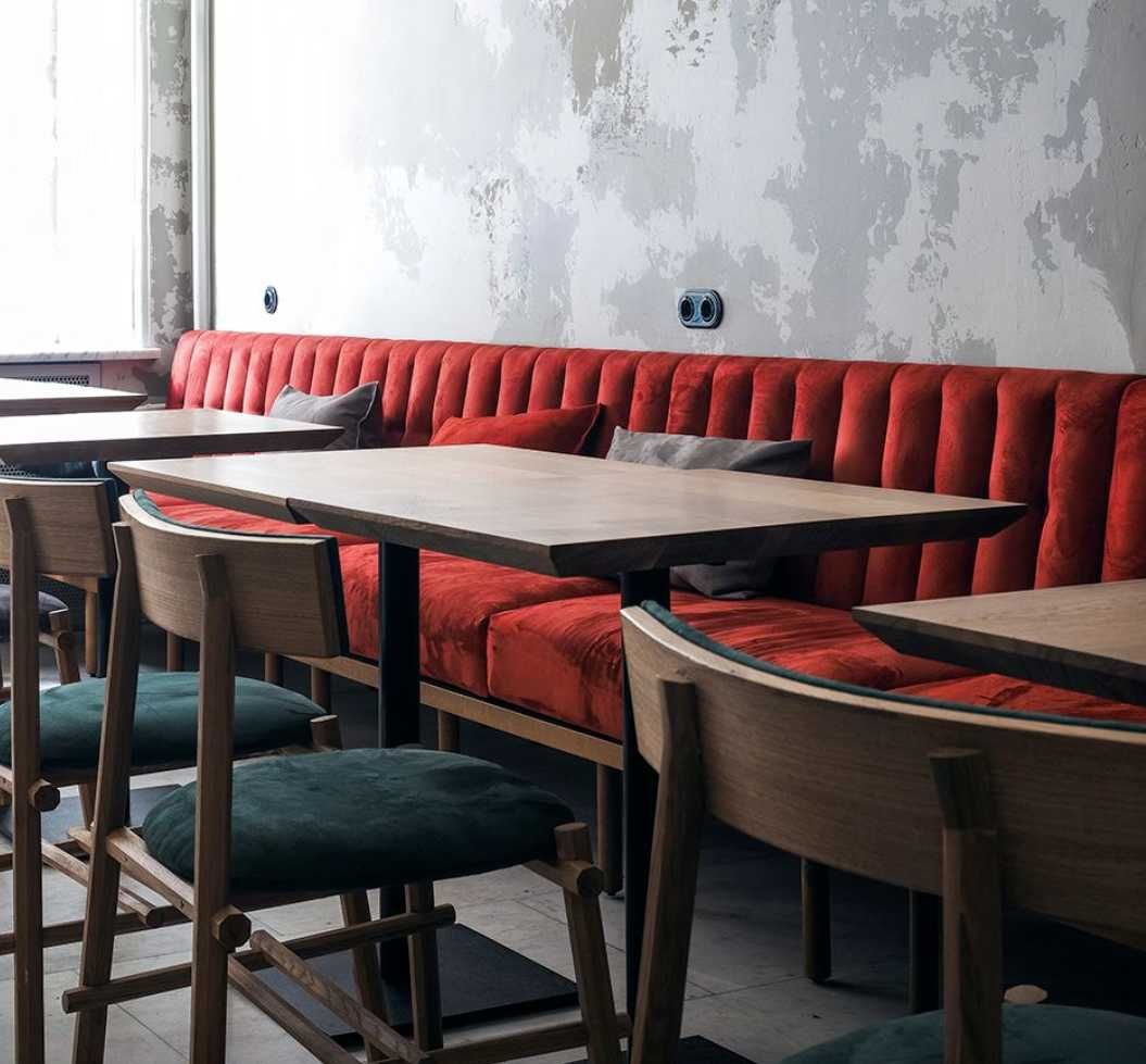 Loże barowe kanapy sofy do klubu restauracji baru lokalu PRODUCENT