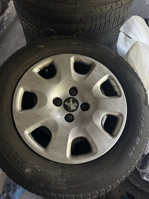 koła zimowe peugot 205/65/15 4x108