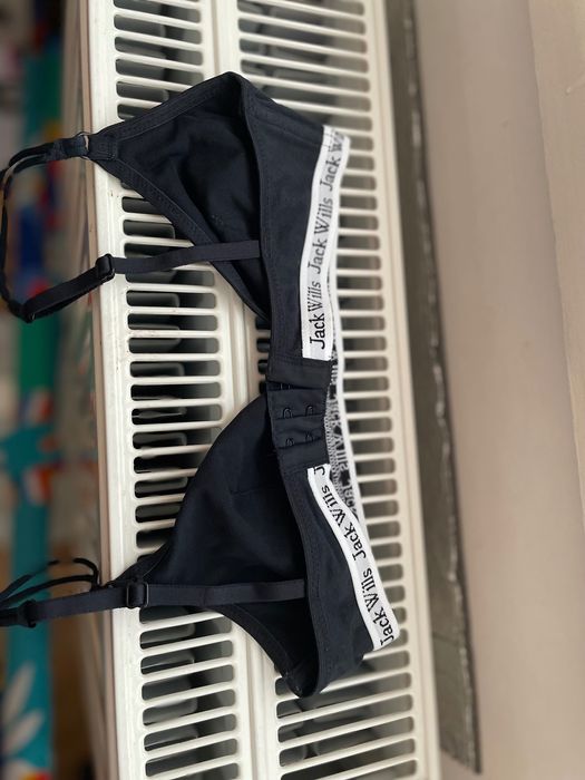 Браллет ліф бра бюстгалтер Jack Wills Чорний бюстгальтер оригінал