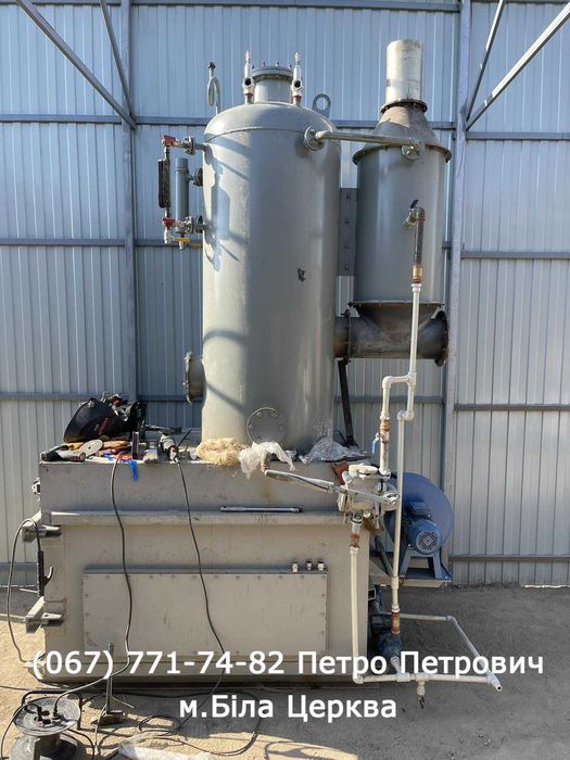 Котельний комплекс: Паровий котел 300 кг пару - Дрова любої вологості