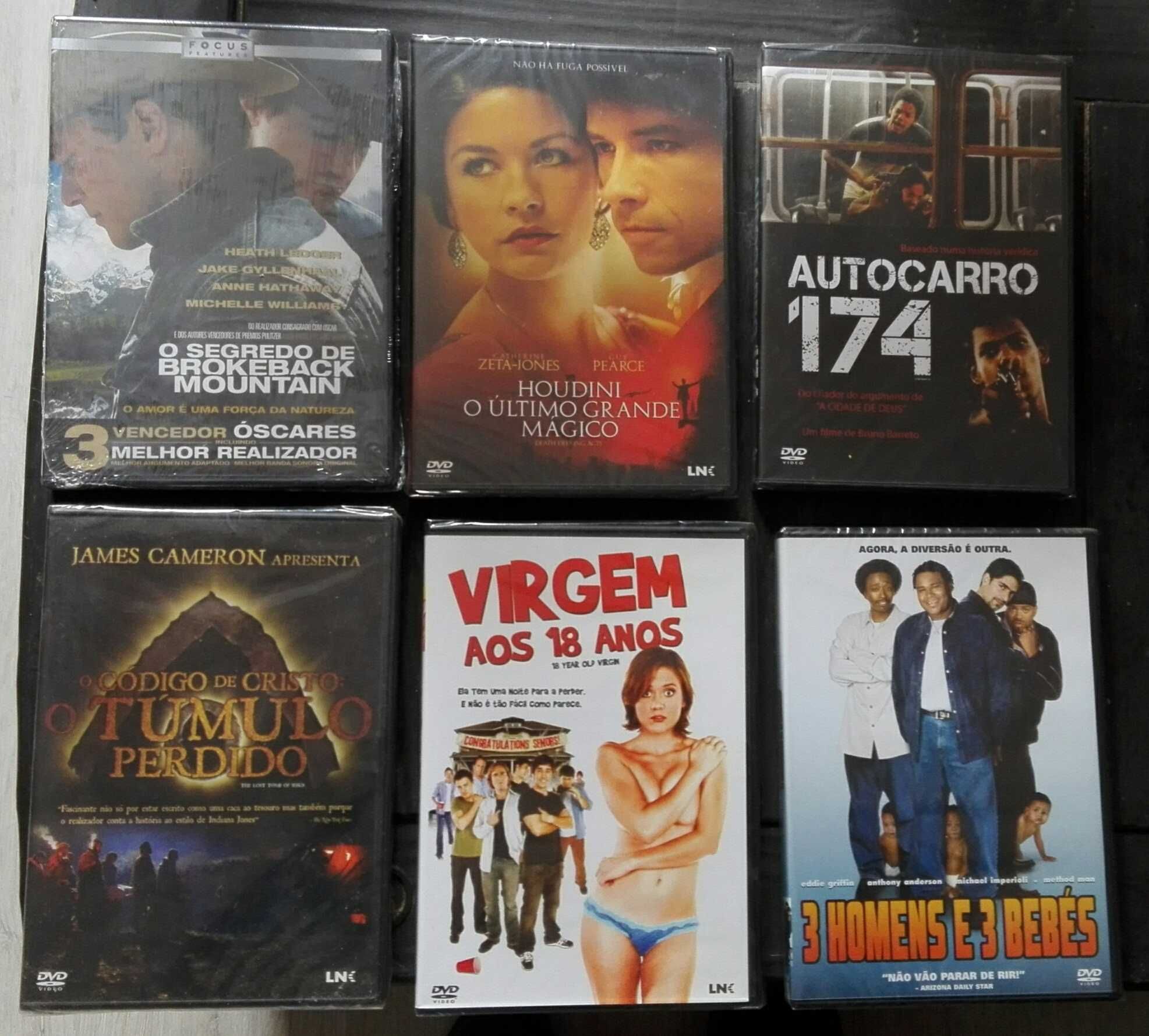 Dvds vários filmes - ainda selados