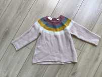 Sweter Zara dziewczęcy r 3-4 lata
