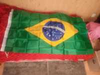 Пропоную  прапори Бразилії  шелк 140см на 90см .
