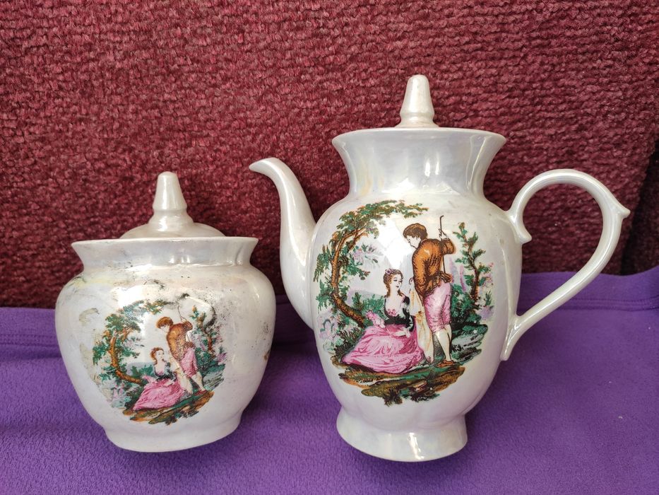 Сервіз Мадонна Пастух і Пастушка,6 чашок!