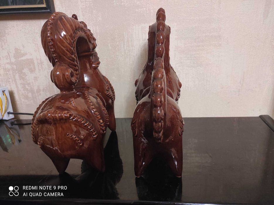 Статуэтки ссср Опошня  Лошадь и Баран