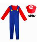 Strój kostium Super Mario rozm.M