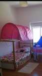 Cama reversível ikea kura e acessorios