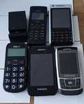 Złom telefoniczny Samsung Sony Ericsson P1i Sagem  Max Com
