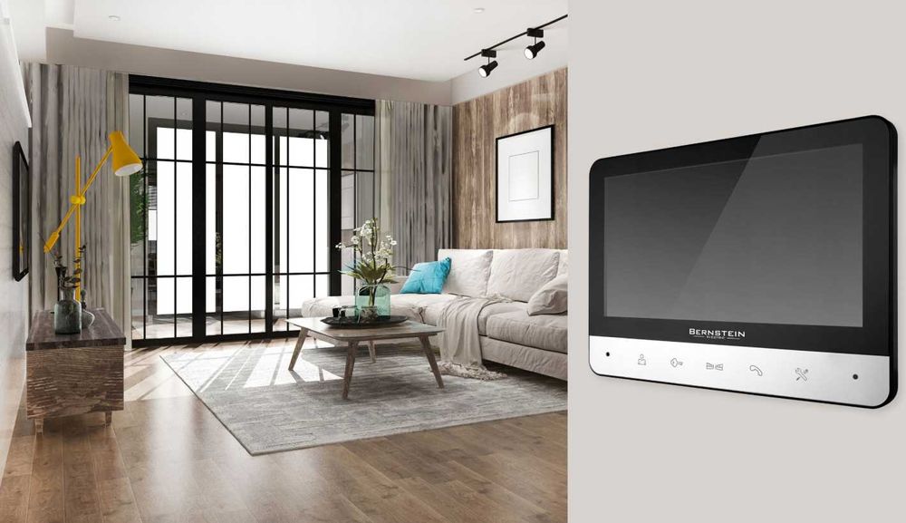 Nowy WIDEODOMOFON IP Bernstein WiFi Furtka Brama Aplikacja - WYPRZEDAŻ