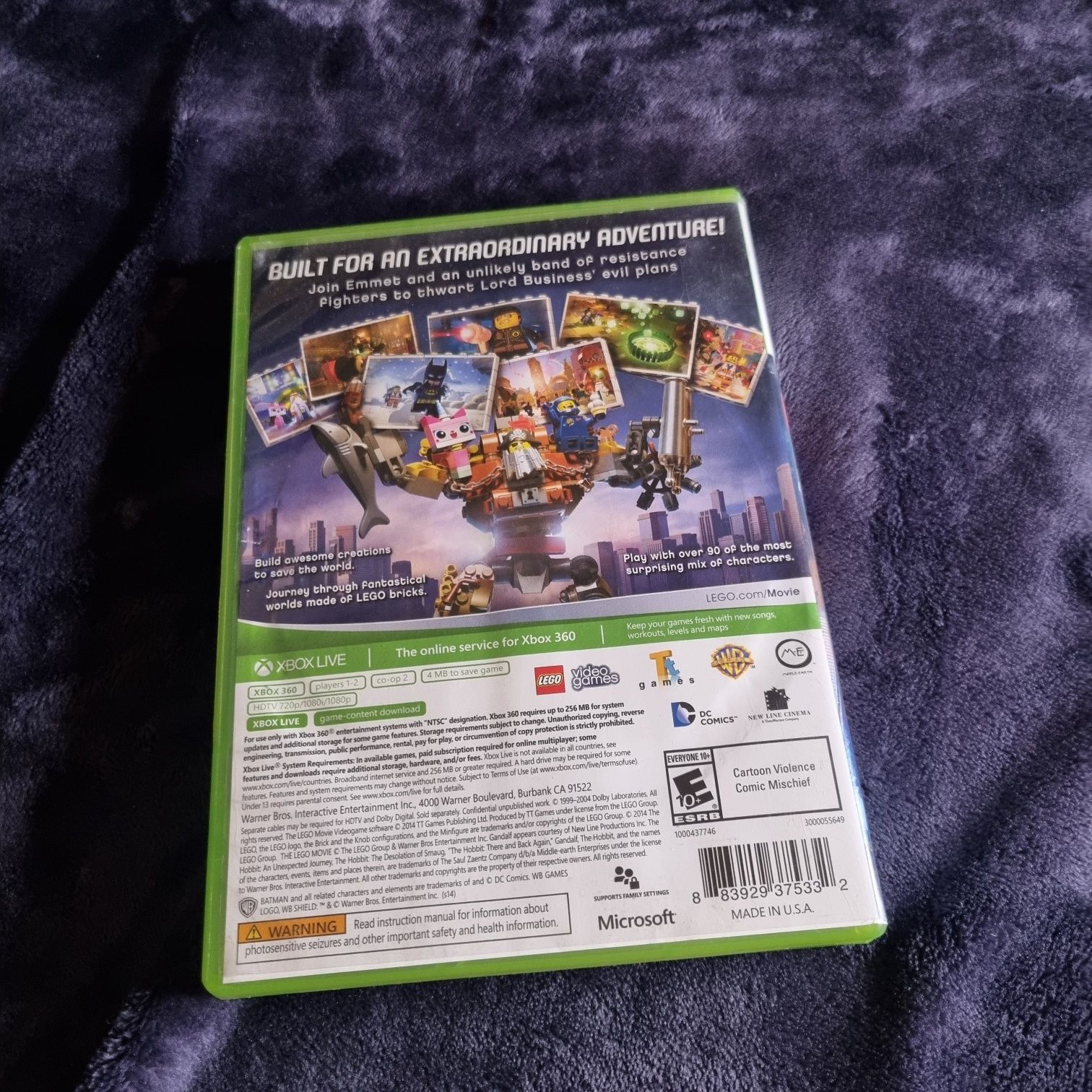 Lego Movie Videogame Xbox 360