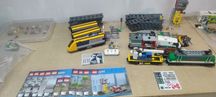 Lego 60197 + Lego 60198 pociąg osobowy i towarowy