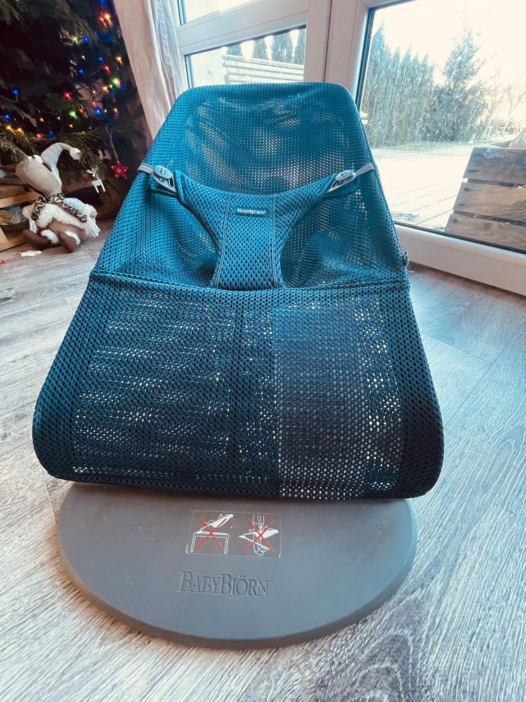 Leżaczek, Bujaczek babybjorn mesh garanatowy
