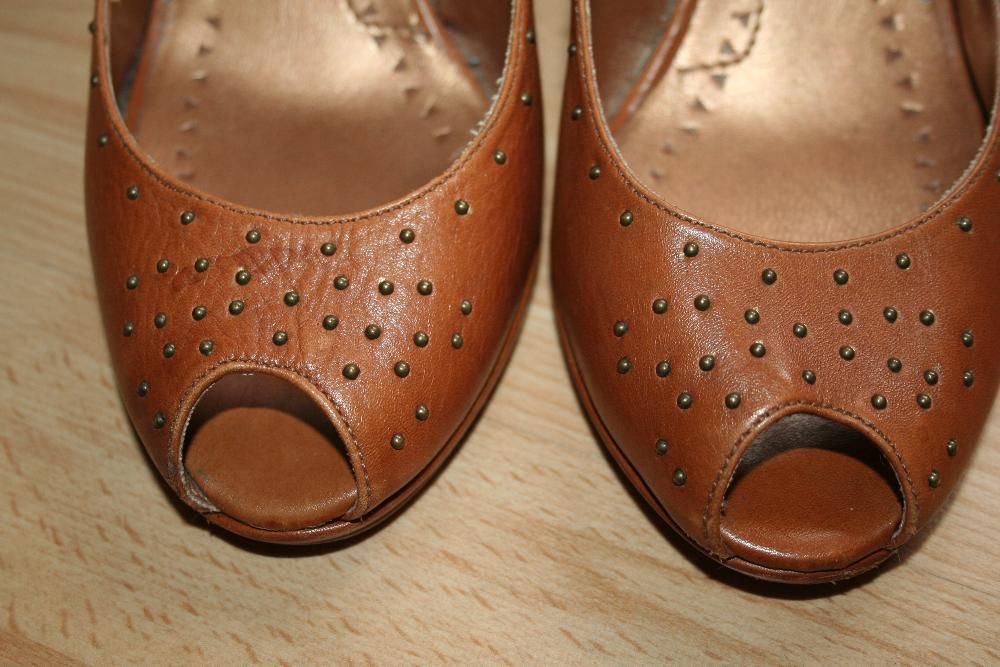 Buty czółenka BRONX 38 skóra