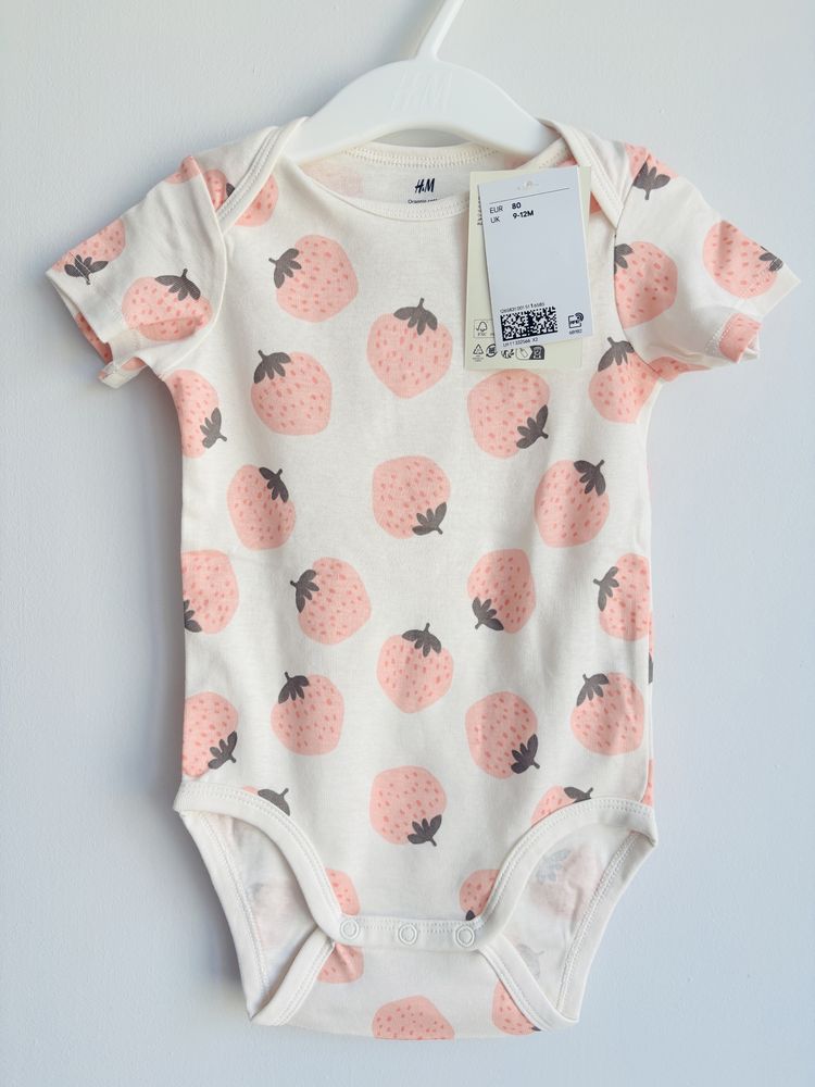 Body krótki rękaw 80 h&m