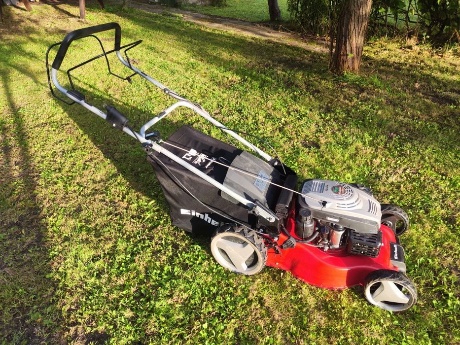 Kosiarka spalinowa Einhell z rozrusznikiem i napędem