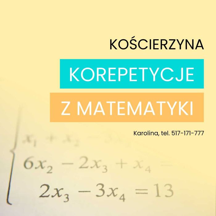 Korepetycje Kościerzyna (ostatnie wolne godziny!)