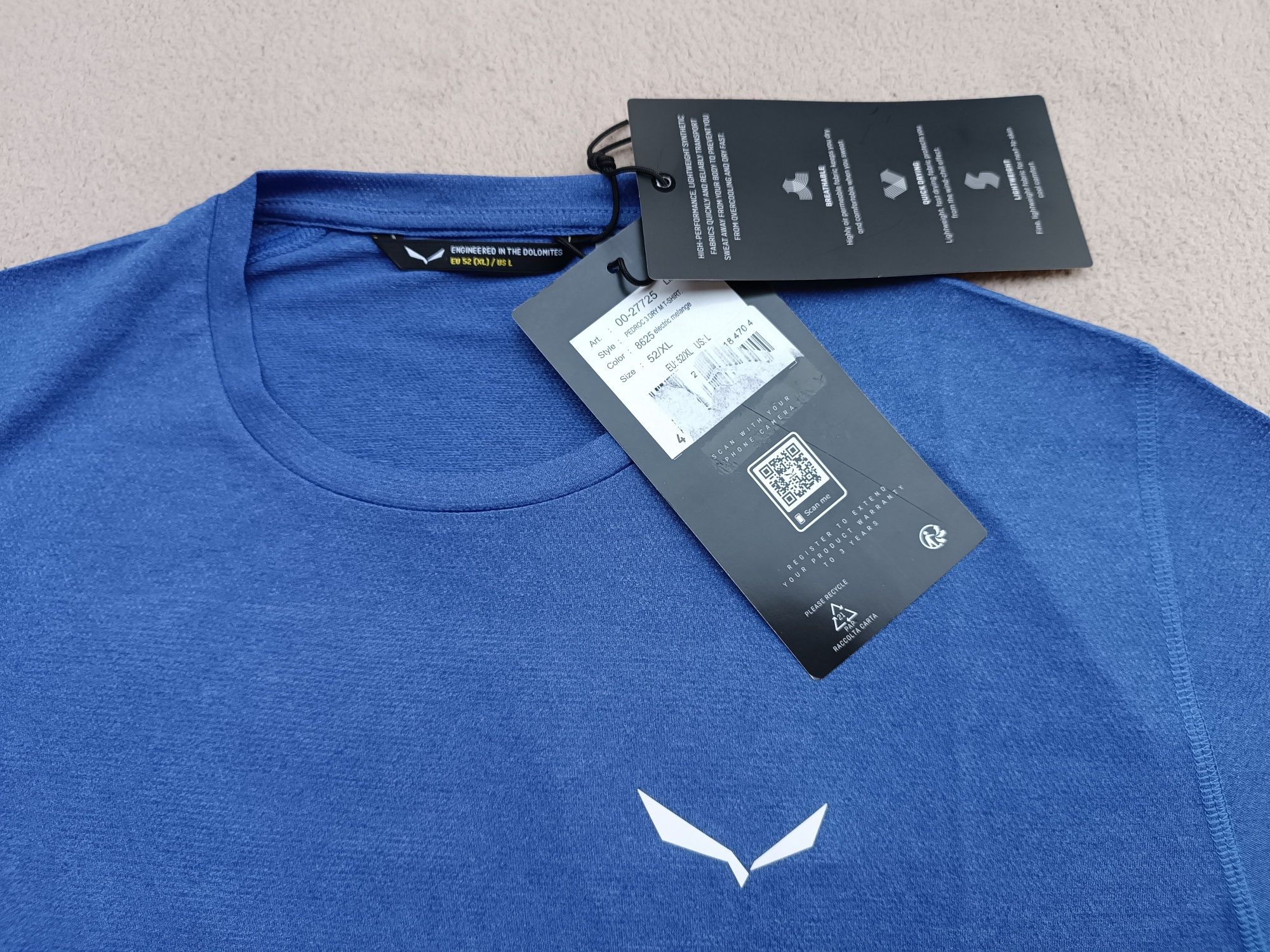 Koszulka męska Salewa r52/xl