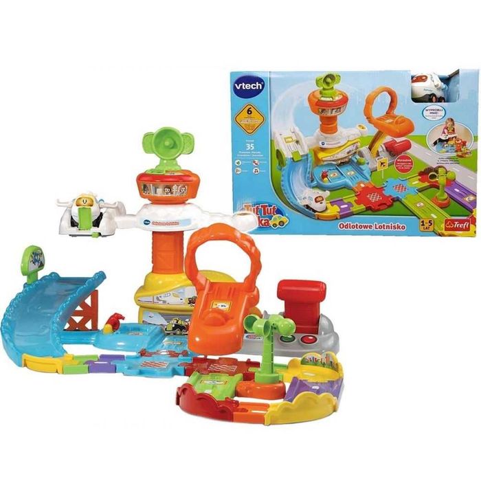 Vtech Tut Tut Autka Odlotowe lotnisko + samolot 61241