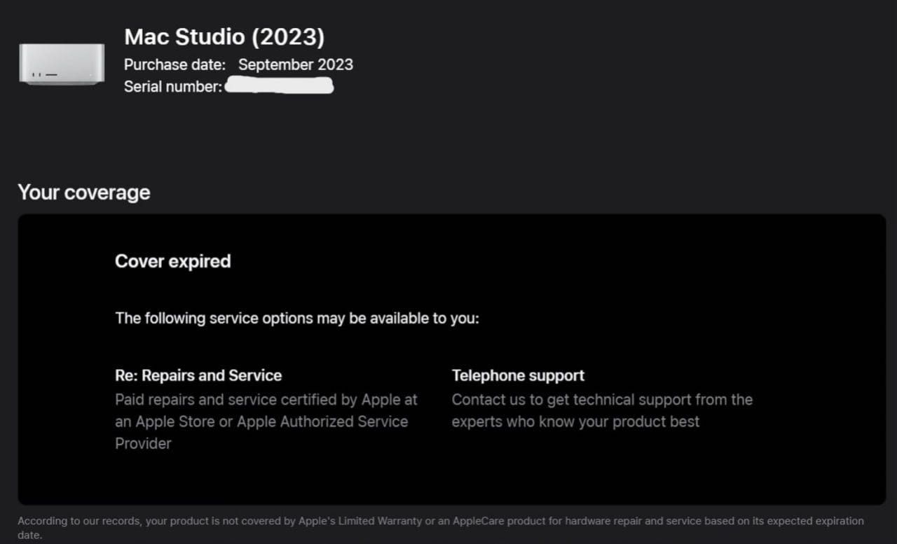 Apple Mac Studio M2 Max SSD 1Tb / RAM 64Gb, GPU 38 cores, Sequoia 15.5