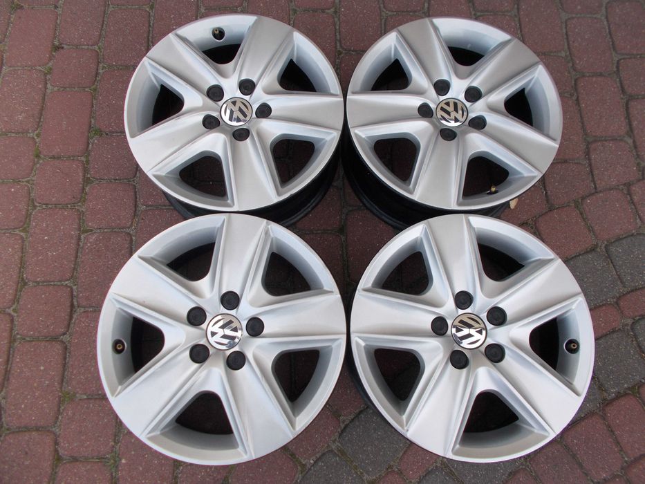 Felgi stalowe strukturalne 16 VW CADDY GOLF TOURAN ET50 6,5JX16 5X112