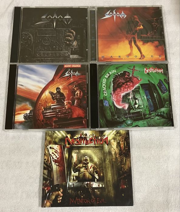 Sodom - Agent Orange, Better Off Dead, Destruction - Cracked Brain…