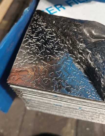 Blacha dekoracyjna, kwasoodporna, 0,8x1250x2500 gat. 1.4301/304