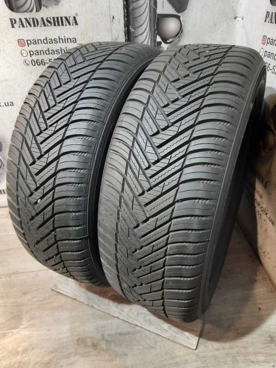 Шини сток 215/55 R17 HANKOOK Kinergy 4S2 H750 б/в всесезон склад