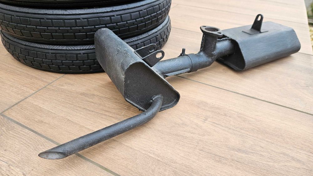 Oryginalny TŁUMIK skuter WFM OSA M50 nie M52 unikat WYDECH nie JUNAK